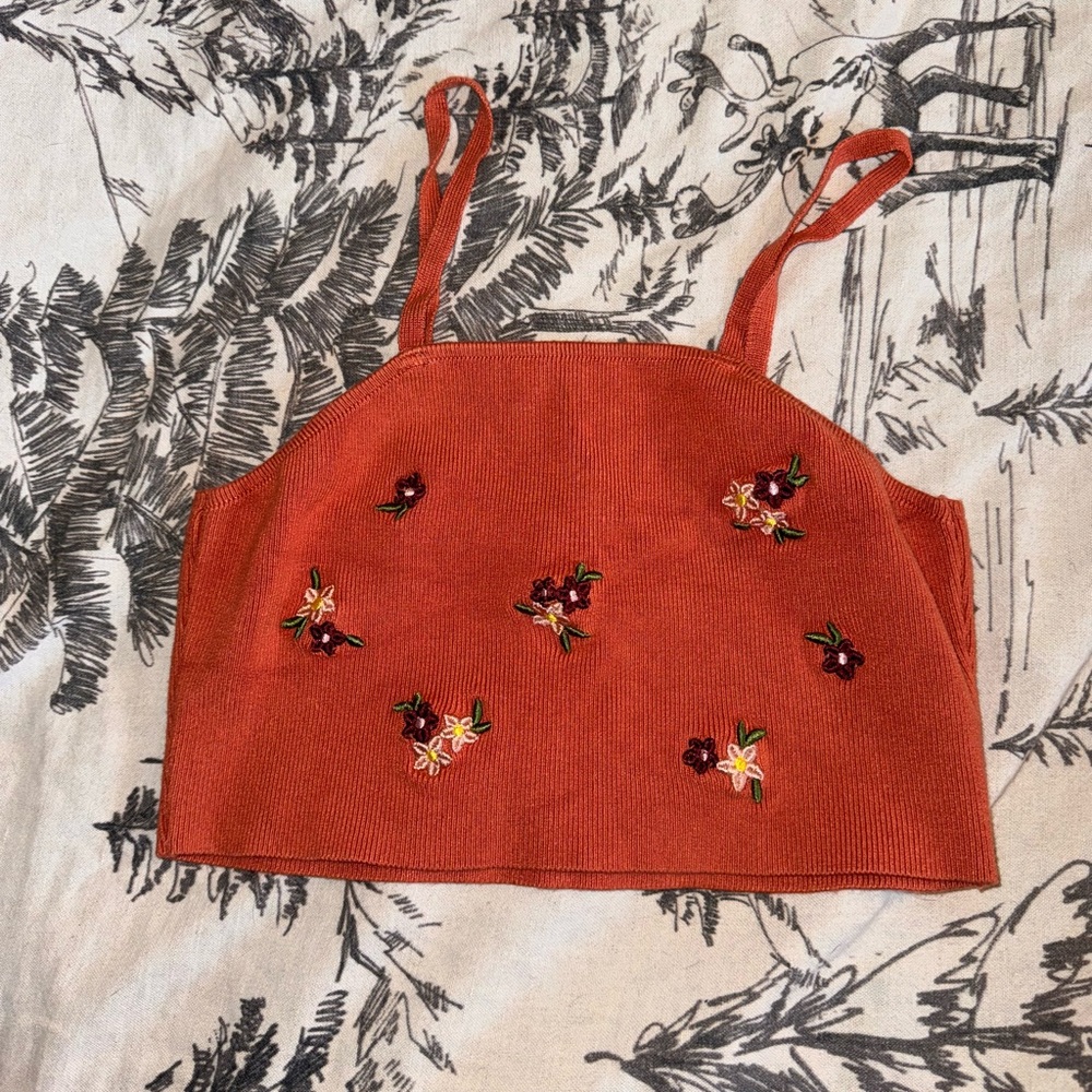 Floral Crop Top
